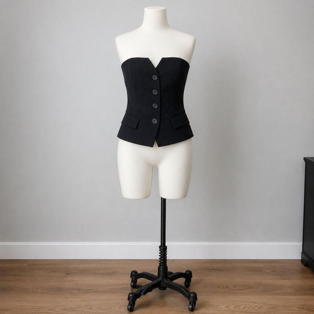 Sincerely-jules-for-bandier Women's Black Corset
